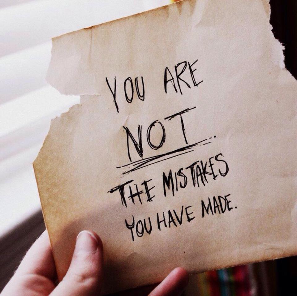 Notes Mistake No Longer Defined By My Mistakes – Emily Rose Funderburk, LCMHC