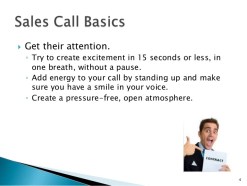 sales call basics
