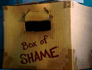 box of shame