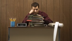 boring desk job image